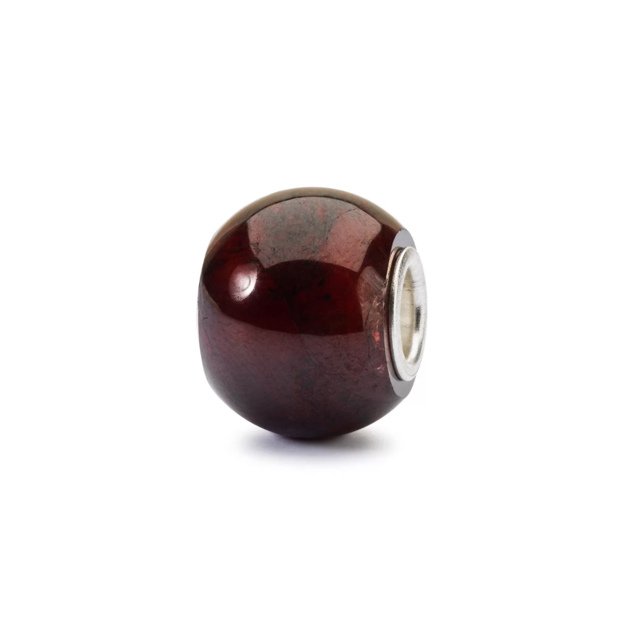 Trollbeads Kralen-Granaat, Rond