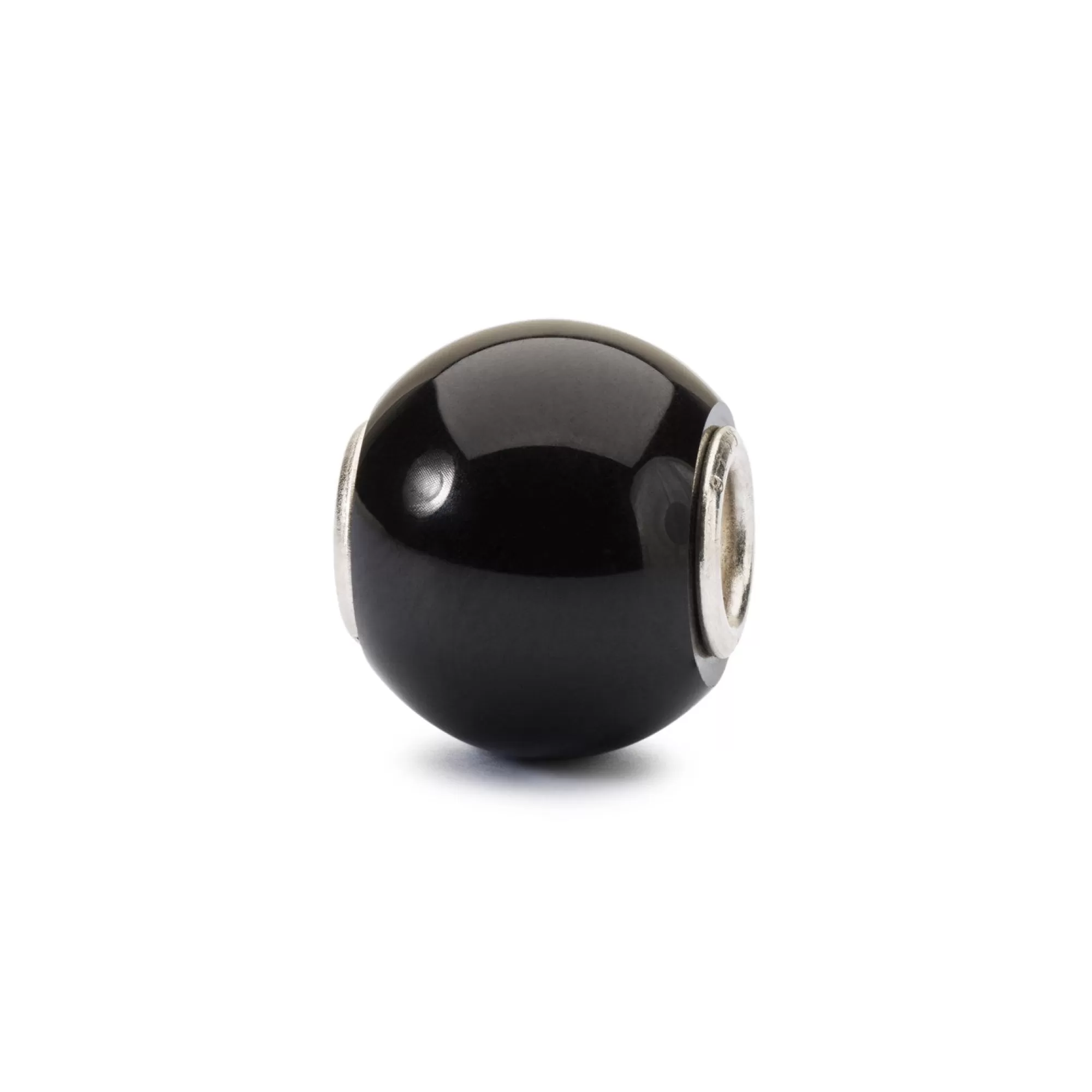 Trollbeads Kralen-Zwarte Onyx, Rond